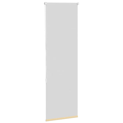 Rullgardin mörkläggningsbeige 50x130 cm tyg bredd 45,7 cm