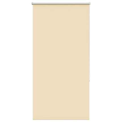 Rullgardin mörkläggningsbar beige 75x130 cm tyg bredd 70,7 cm