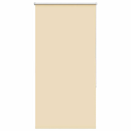Rullgardin mörkläggningsbar beige 80x130 cm tyg bredd 75,7 cm