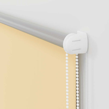 Rullgardin mörkläggningsbeige 95x130 cm tyg bredd 90,7 cm