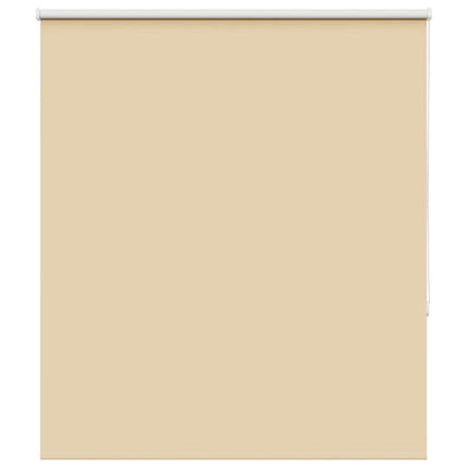 Rullgardin mörkläggningsbeige 130x130 cm tyg bredd 126,6 cm