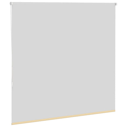 Rullgardin mörkläggningsbar beige 160x130 cm tyg bredd 156,6 cm