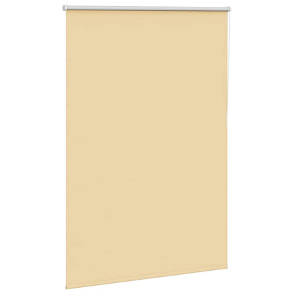 Rullgardin mörkläggningsbeige 105x150 cm tygbredd 100,7 cm