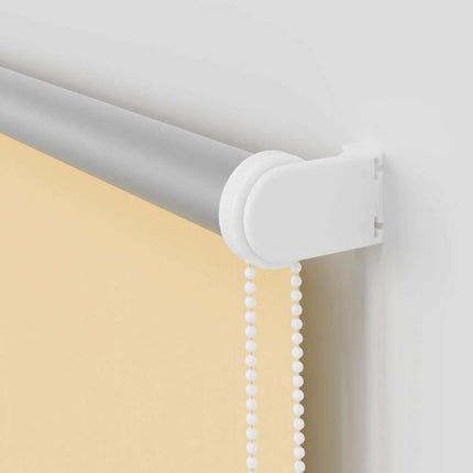 Rullgardin mörkläggningsbar beige 125x150 cm tyg bredd 121,6 cm