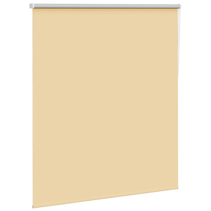 Rullgardin mörkläggningsbar beige 140x150 cm tyg bredd 136,6 cm