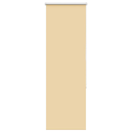 Rullgardin mörkläggningsbar beige 40x175 cm tyg bredd 35,7 cm