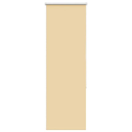 Rullgardin mörkläggningsbar beige 50x175 cm tyg bredd 45,7 cm