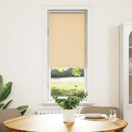 Rullgardin mörkläggningsbeige 60x175 cm tyg bredd 55,7 cm