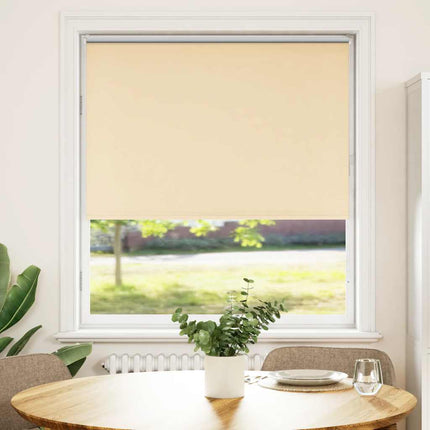 Rullgardin mörkläggningsbeige 100x175 cm tyg bredd 95,7 cm