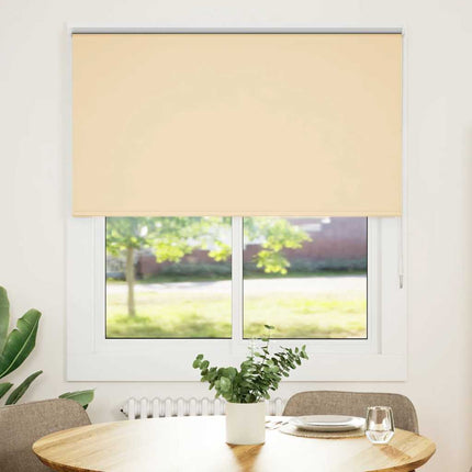 Rullgardin mörkläggningsbar beige 130x175 cm tyg bredd 126,6 cm