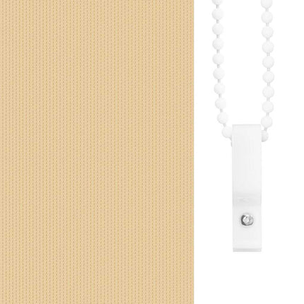 Rullgardin mörkläggningsbeige 140x175 cm tyg bredd 136,6 cm