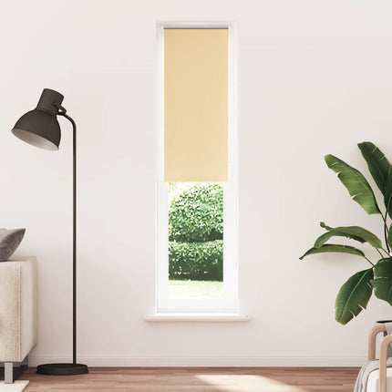Rullgardin mörkläggningsbeige 40x210 cm tyg bredd 35,7 cm