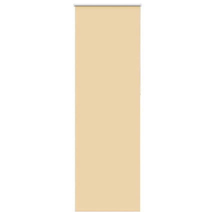 Rullgardin mörkläggningsbeige 70x210 cm tyg bredd 65,7 cm