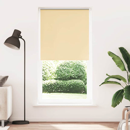 Rullgardin mörkläggningsbeige 100x210 cm tyg bredd 95,7 cm