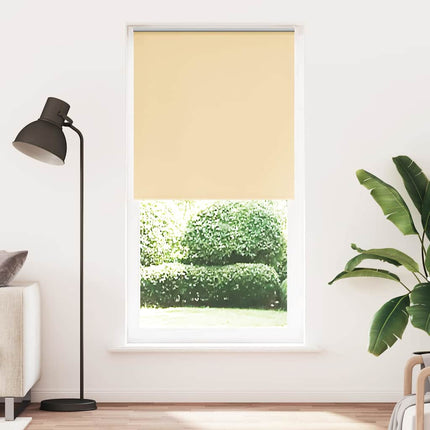Rullgardin mörkläggningsbeige 105x210 cm tygbredd 100,7 cm