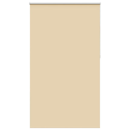 Rullgardin mörkläggningsbeige 130x210 cm tyg bredd 126,6 cm