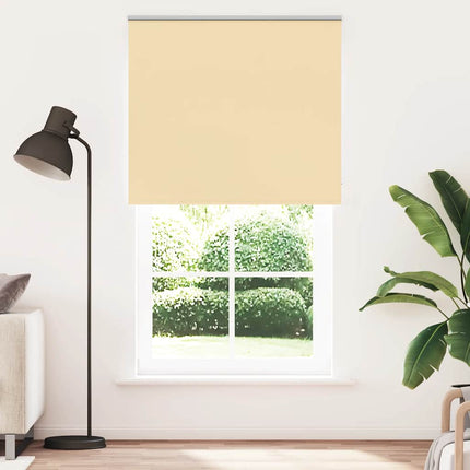 Rullgardin mörkläggningsbeige 135x210 cm tyg bredd 131,6 cm