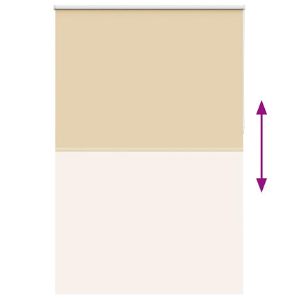 Rullgardin mörkläggningsbar beige 160x210 cm tygbredd 156,6 cm