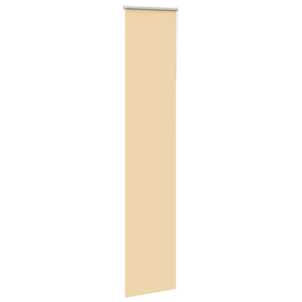 Rullgardin mörkläggningsbeige 45x230 cm tyg bredd 40,7 cm
