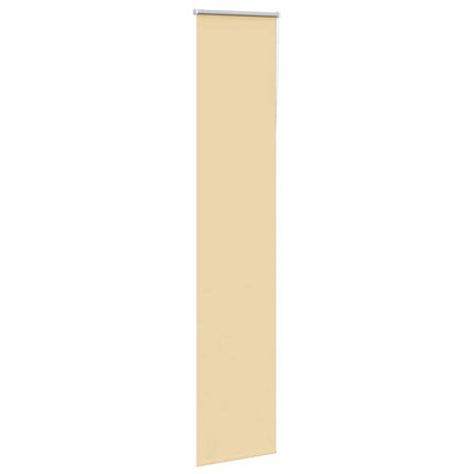 Rullgardin mörkläggningsbeige 50x230 cm tyg bredd 45,7 cm