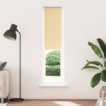 Rullgardin mörkläggningsbeige 50x230 cm tyg bredd 45,7 cm