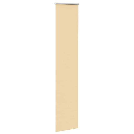 Rullgardin mörkläggningsbar beige 60x230 cm tyg bredd 55,7 cm