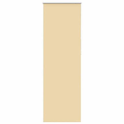 Rullgardin mörkläggningsbar beige 70x230 cm tyg bredd 65,7 cm