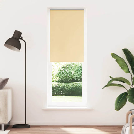 Rullgardin mörkläggningsbeige 75x230 cm tyg bredd 70,7 cm