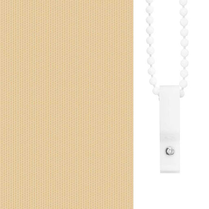 Rullgardin mörkläggningsbeige 100x230 cm tyg bredd 95,7 cm