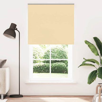 Rullgardin mörkläggningsbeige 130x230 cm tyg bredd 126,6 cm