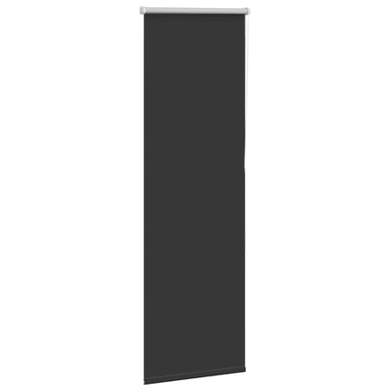 Rullgardin mörkläggning svart 55x130 cm tyg bredd 50,7 cm