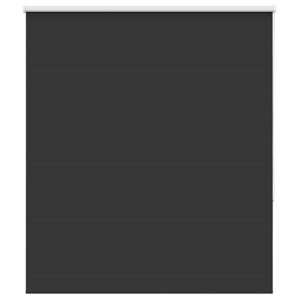 Rullgardin mörkläggning svart 130x130 cm tyg bredd 126,6 cm