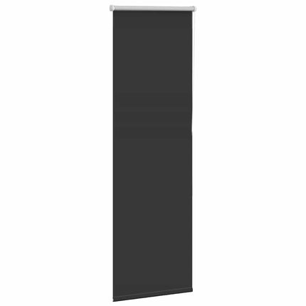 Rullgardin mörkläggning svart 40x150 cm tyg bredd 35,7 cm