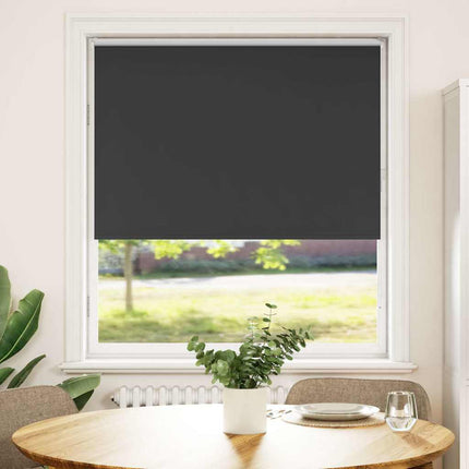 Rullgardin mörkläggning svart 105x150 cm tygbredd 100,7 cm