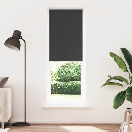 Rullgardin mörkläggning svart 75x210 cm tyg bredd 70,7 cm