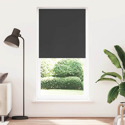 Rullgardin mörkläggning svart 100x210 cm tyg bredd 95,7 cm