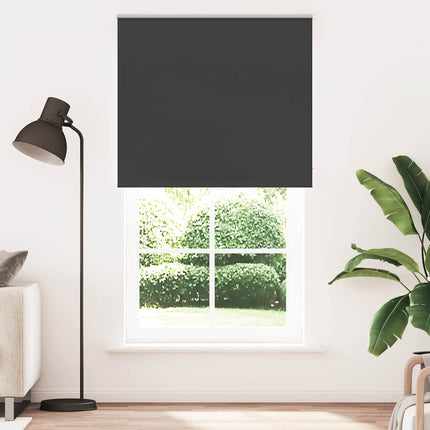 Rullgardin mörkläggning svart 125x210 cm tyg bredd 121,6 cm