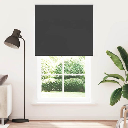 Rullgardin mörkläggning svart 130x210 cm tyg bredd 126,6 cm