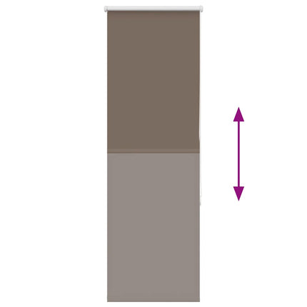 Mörkläggningskaffe för rullgardin 55x130 cm tyg bredd 50,7 cm