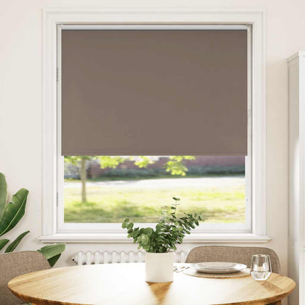 Mörkläggningsgardin kaffe 105x130 cm tyg bredd 100,7 cm