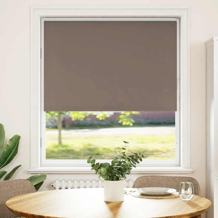 Mörkläggningsgardin kaffe 110x150 cm tygbredd 105,7cm polyester