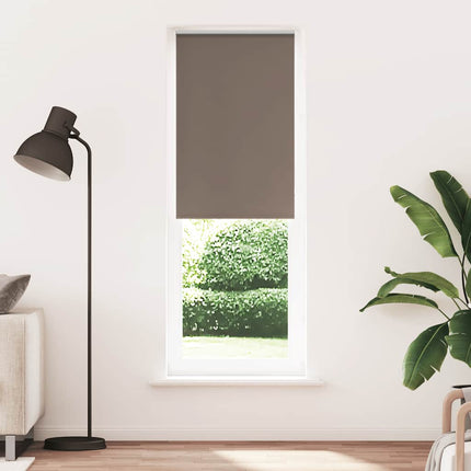 Mörkläggningsgardin kaffe 75x210 cm tyg bredd 70,7 cm polyester