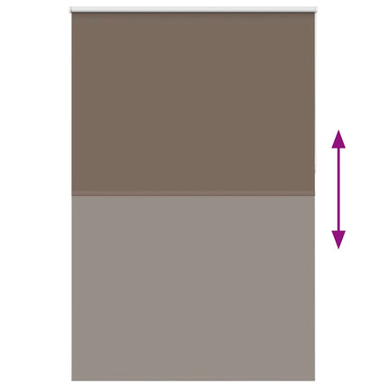 Mörkläggningsgardin kaffe 160x210 cm tyg bredd 156,6 cm
