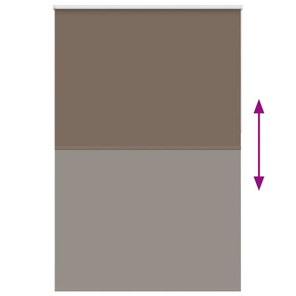 Mörkläggningsgardin kaffe 160x230 cm tyg bredd 156,6 cm