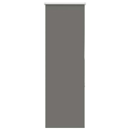 Rullgardin mörkläggning grå 55x130 cm tyg bredd 50,7 cm