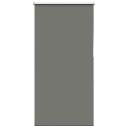 Rullgardin mörkläggning grå 80x130 cm tyg bredd 75,7 cm