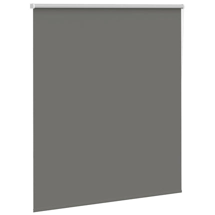 Rullgardin mörkläggning grå 130x130 cm tyg bredd 126,6 cm