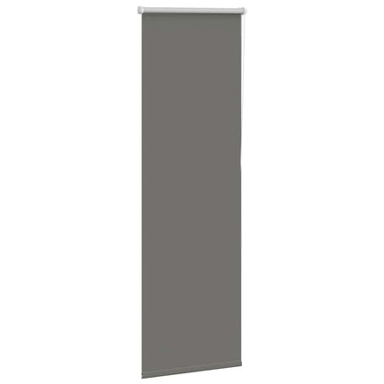 Rullgardin mörkläggning grå 45x150 cm tyg bredd 40,7 cm