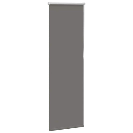 Rullgardin mörkläggning grå 45x175 cm tygbredd 40,7 cm