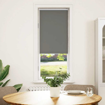 Rullgardin mörkläggning grå 60x175 cm tyg bredd 55,7 cm